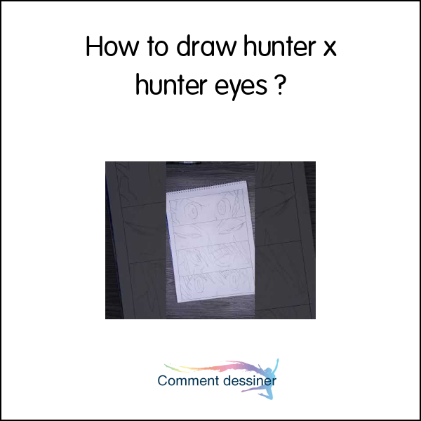 How to draw hunter x hunter eyes